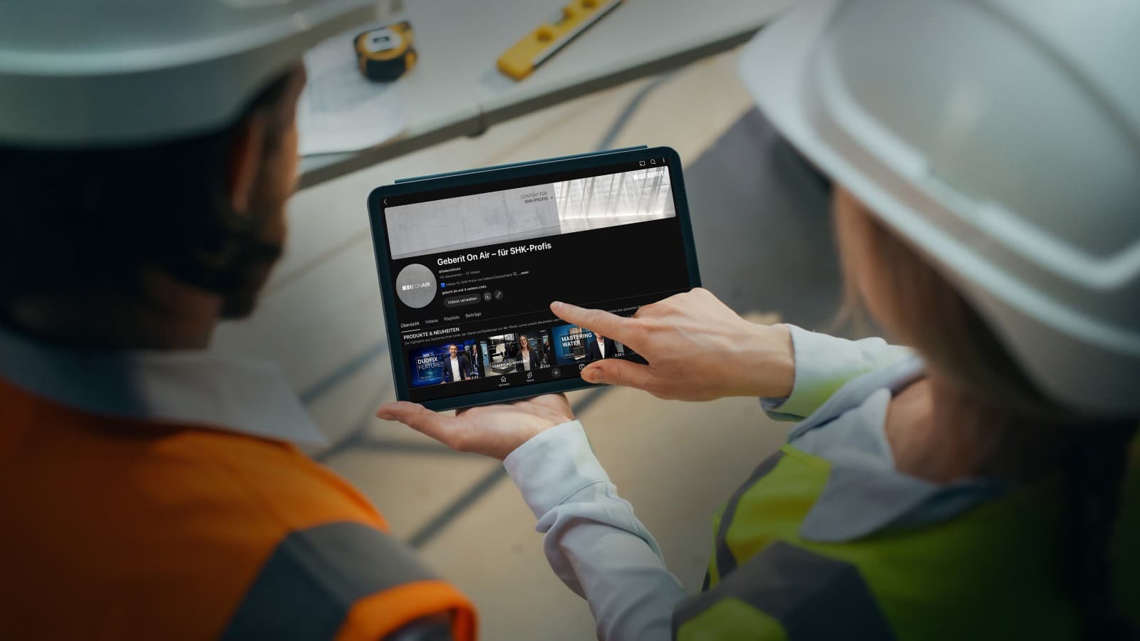 YouTube-Kanal von Geberit On Air YouTube-Kanal von Geberit On Air