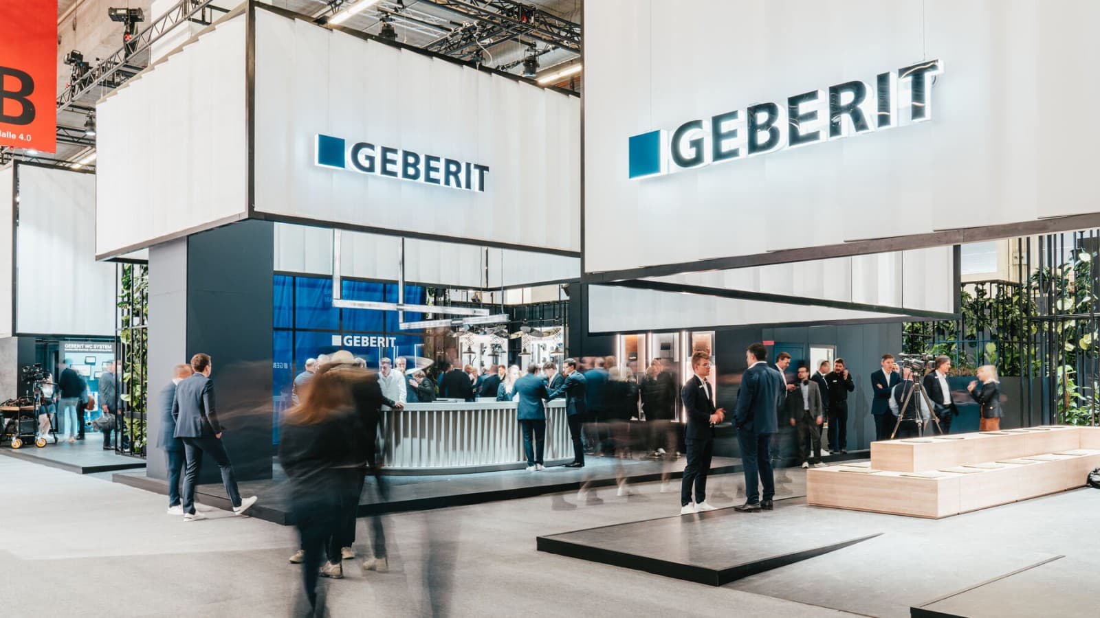 Messestand Geberit auf der ISH Frankfurt 2023 Messestand Geberit auf der ISH Frankfurt 2023