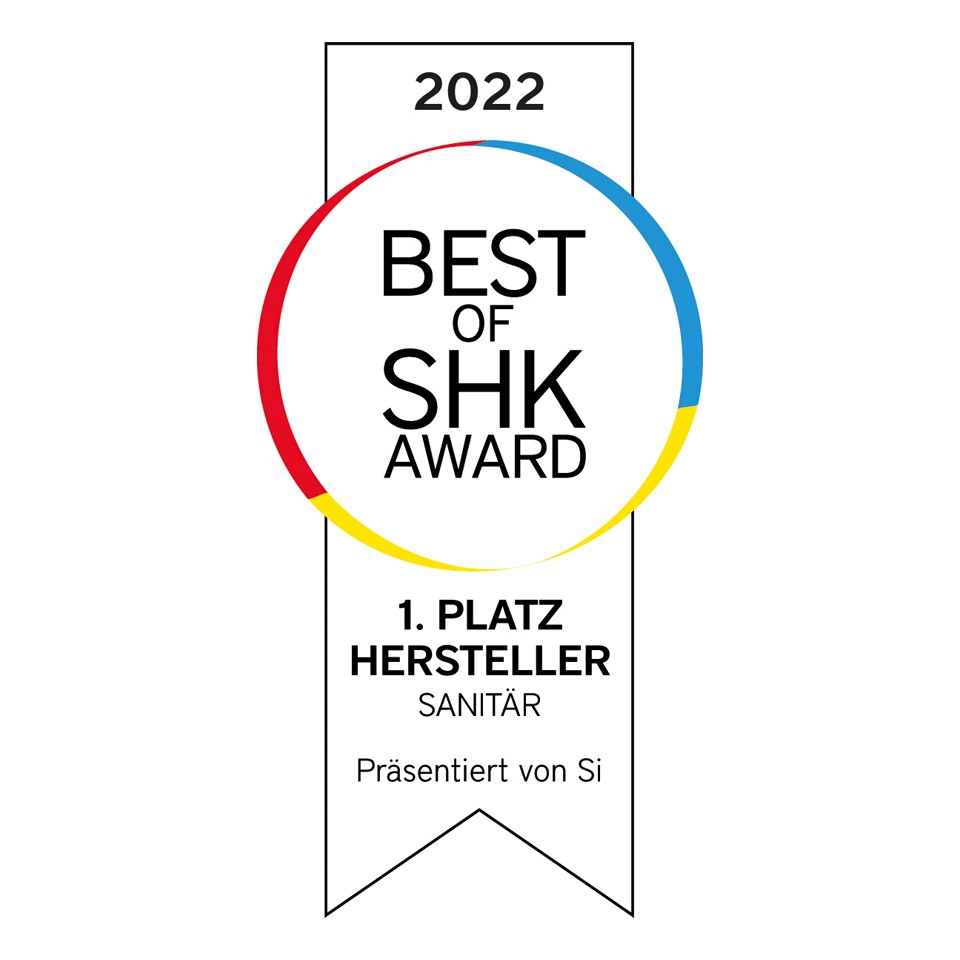 Geberit FlowFit gewinnt den SHK-Award 2022 in der Kategorie Sanitär