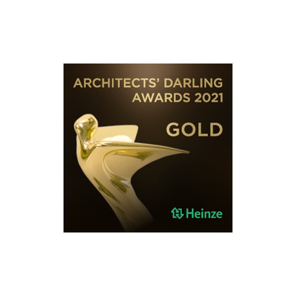 Auszeichnung Architects' Darling Award 2021 in der Kategorie "Sanitäre Armaturen"