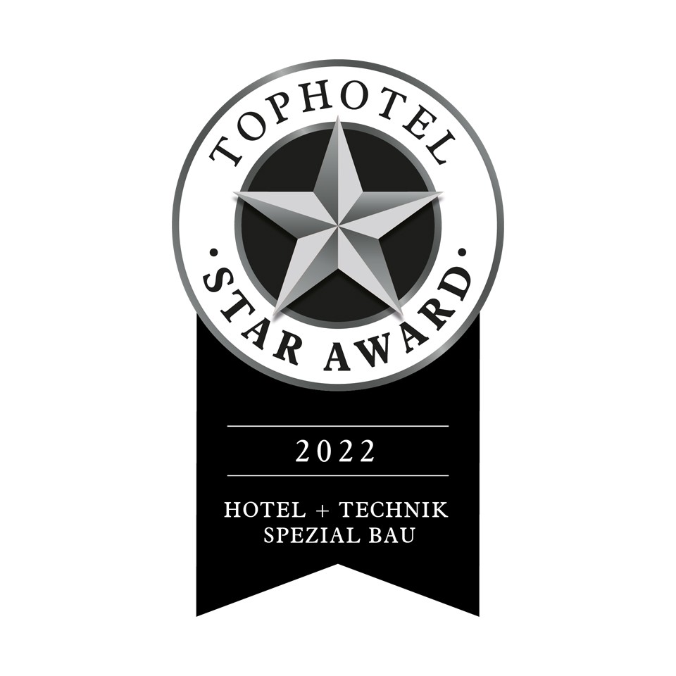 Tophotel Star Award Silber 2022 für Geberit iCon WC Tophotel Star Award Silber 2022 für Geberit iCon WC
