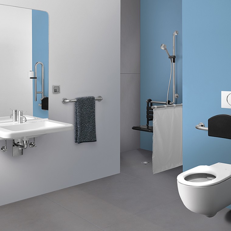 Pflegeeinrichtungen, Barrierefreiheit, Bewegungsfreiheit, barrierefreie Bäder, unterfahrbare Waschtische, Lichtspiegelelemente Pflegeeinrichtungen, Barrierefreiheit, Bewegungsfreiheit, barrierefreie Bäder, unterfahrbare Waschtische, Lichtspiegelelemente