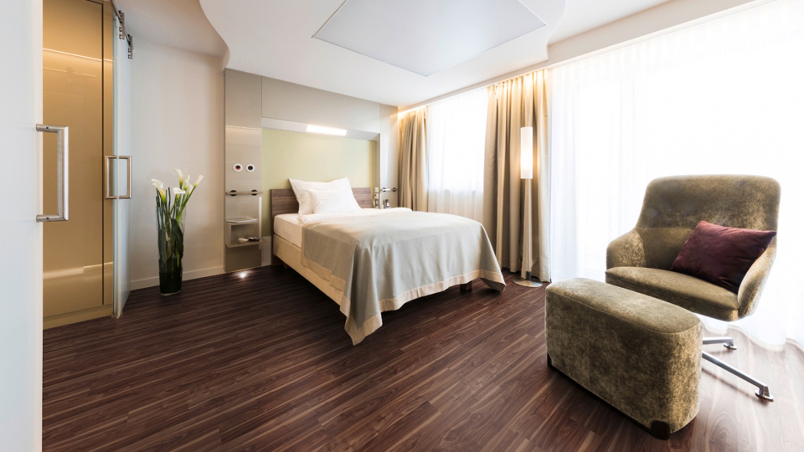 ROOM 2525®, Schlafbereich