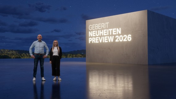 Geberit Neuheiten Preview 2026