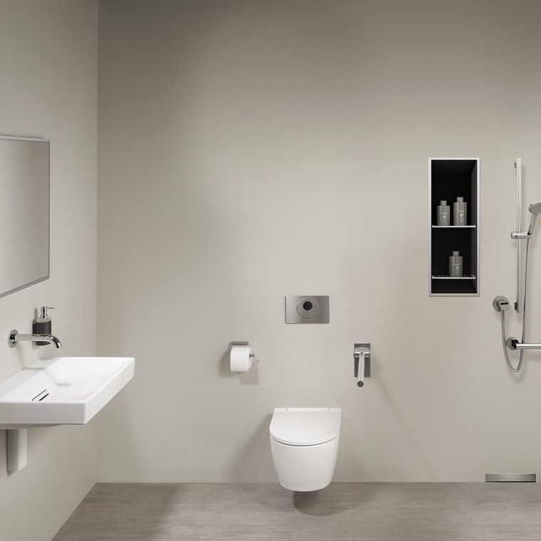 Badezimmer mit Geberit Hygienelösungen Badezimmer mit Geberit Hygienelösungen