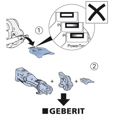 Geberit Power Test - Anleitung Schritt 4