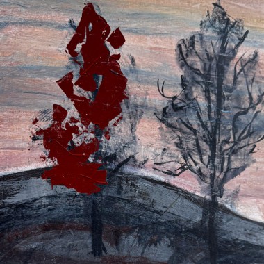 Eine Detailaufnahme zeigt das Kunstwerk in Sonder-Edition während des Entstehungsprozesses. Eine Detailaufnahme zeigt das Kunstwerk in Sonder-Edition während des Entstehungsprozesses.