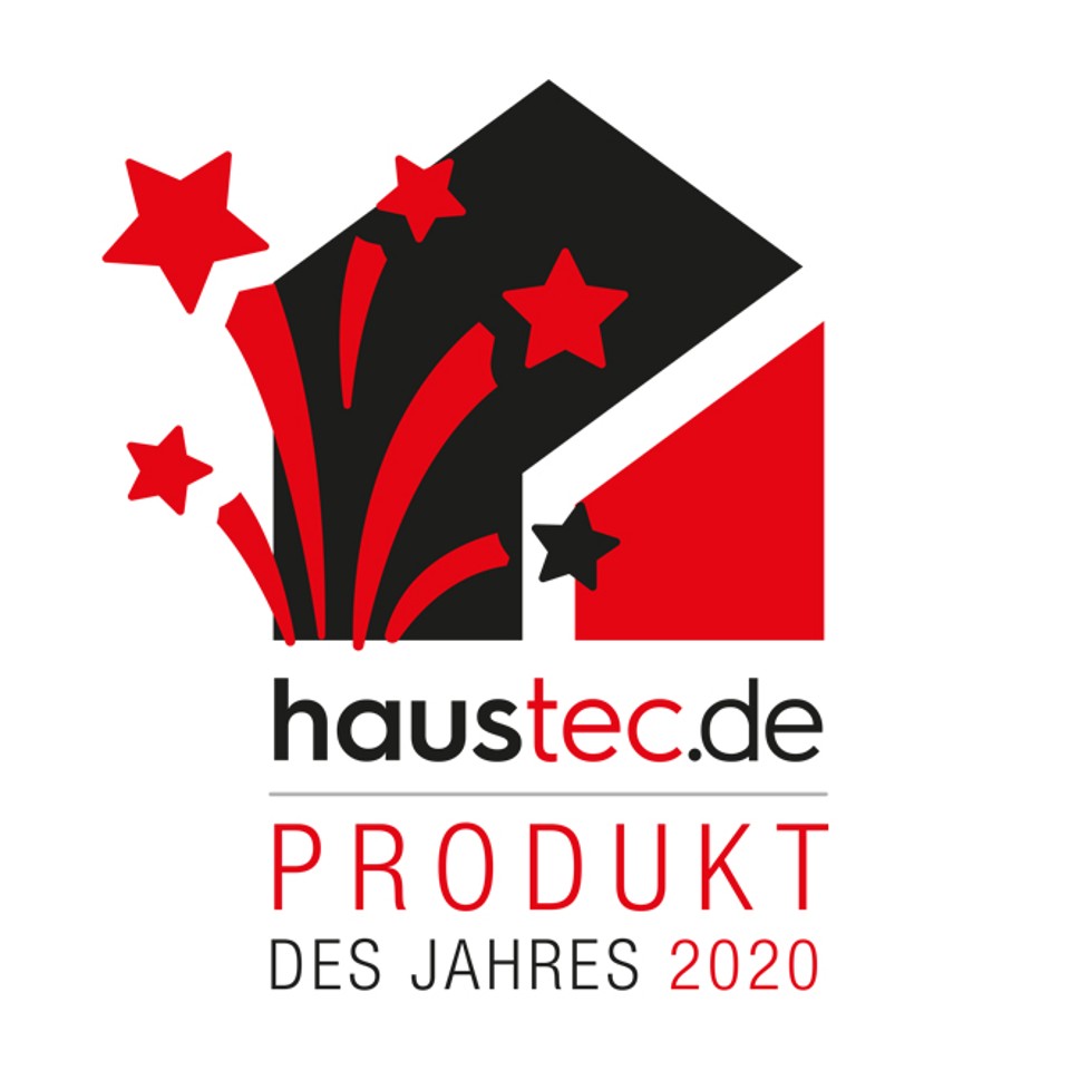 haustec.de - Produkt des Jahres 2020 in der Kategorie Installation haustec.de - Produkt des Jahres 2020 in der Kategorie Installation
