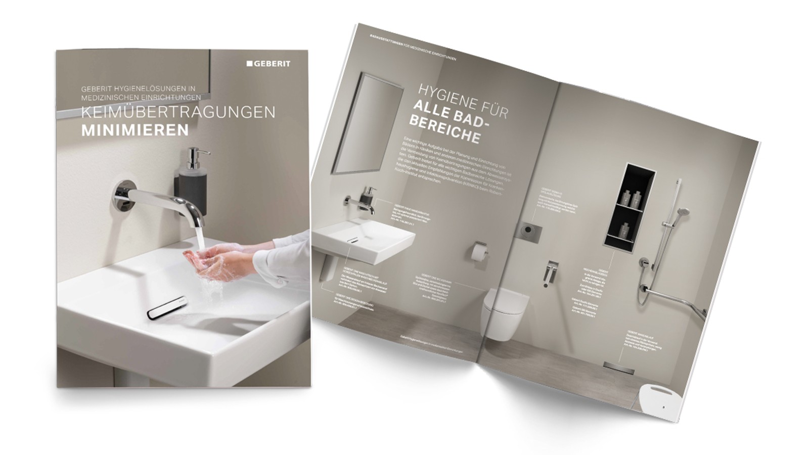 Geberit Hygienelösungen in medizinischen Einrichtungen Geberit Hygienelösungen in medizinischen Einrichtungen