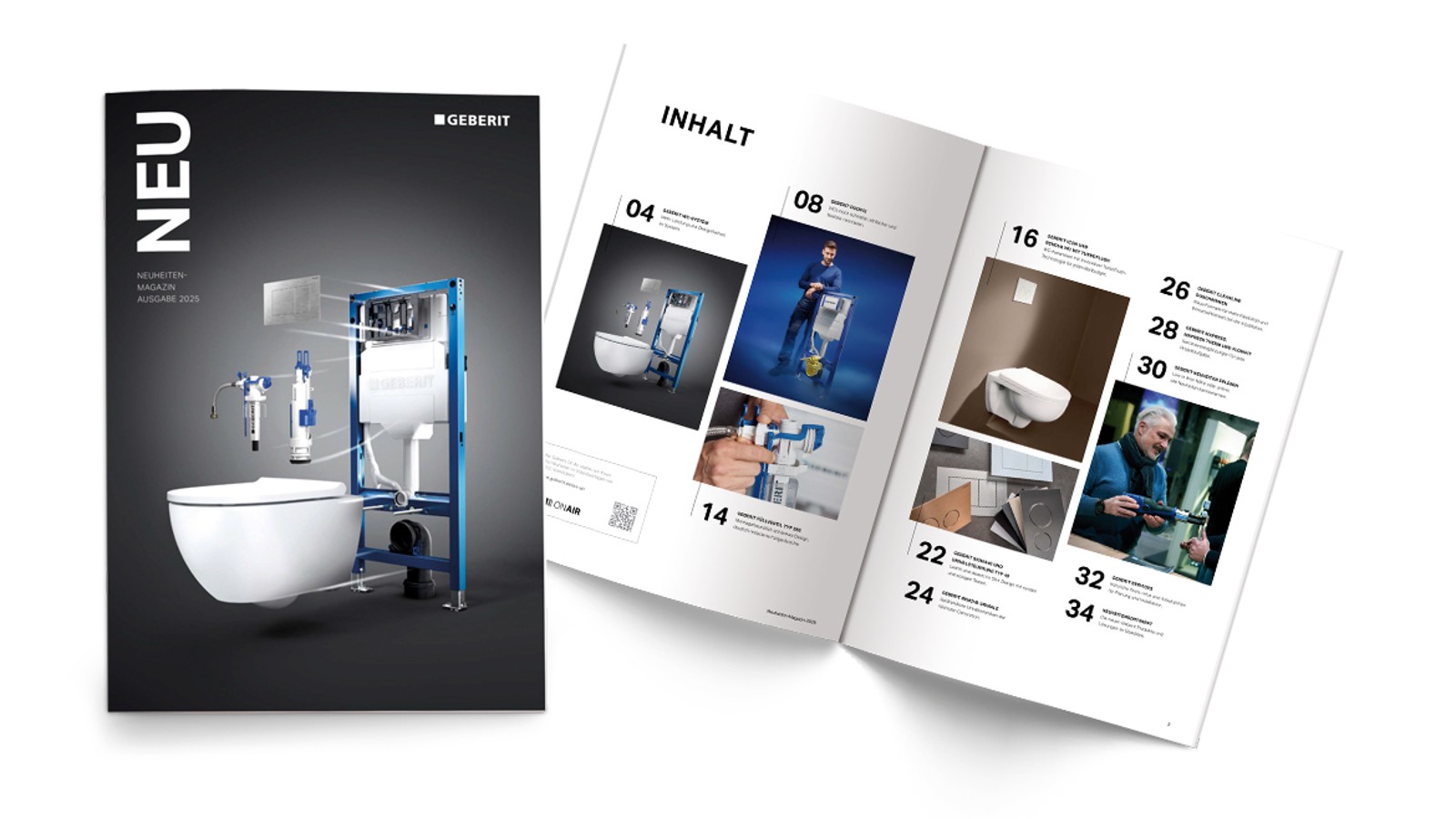 Geberit Neuheiten-Magazin 2025 Geberit Neuheiten-Magazin 2025