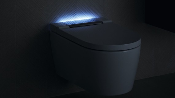 Geberit AquaClean Sela Dusch-WC mit Orientierungslicht Geberit AquaClean Sela Dusch-WC mit Orientierungslicht