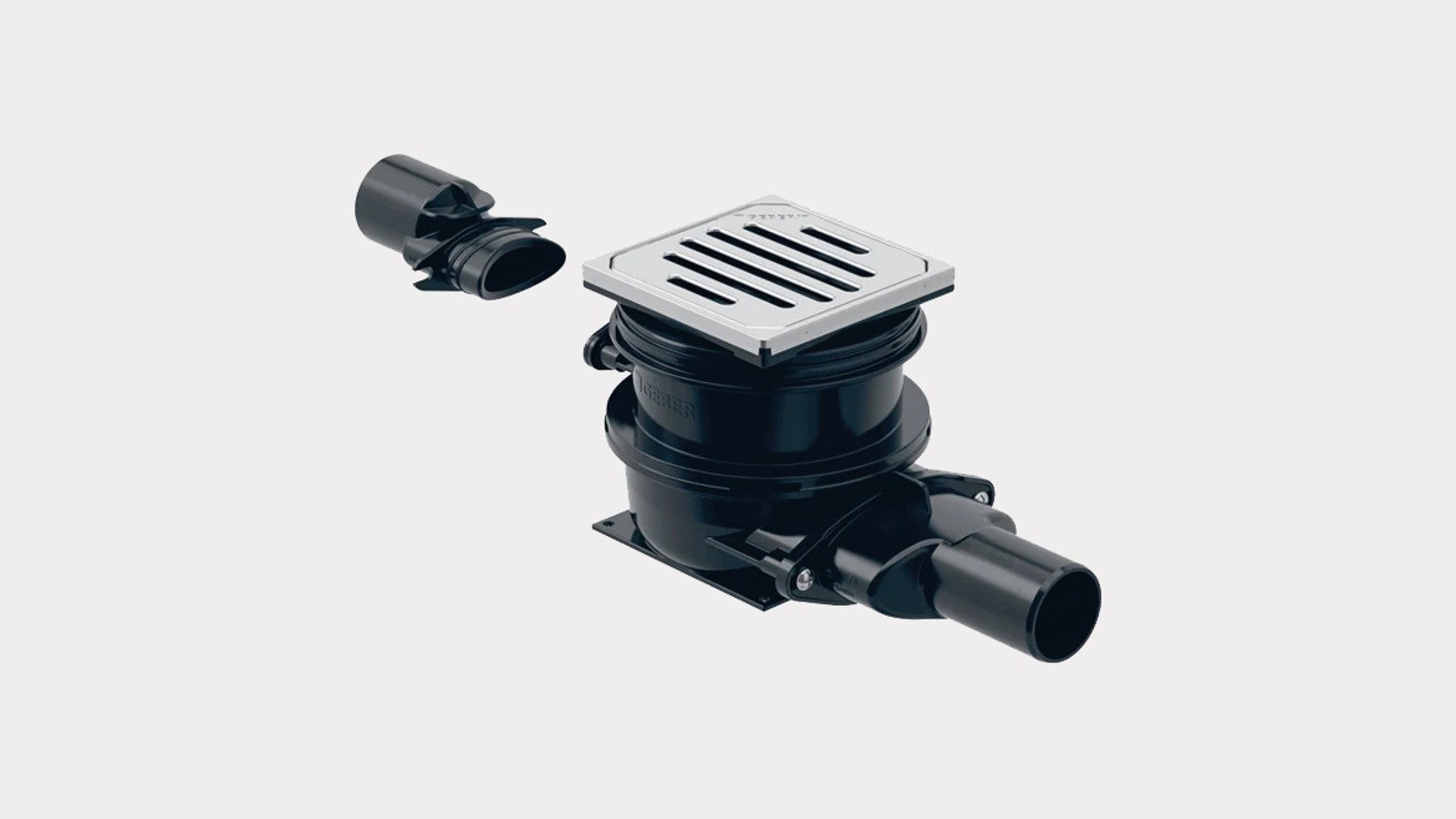 Varino Bodenablauf horizontal, d110 Varino Bodenablauf horizontal, d110