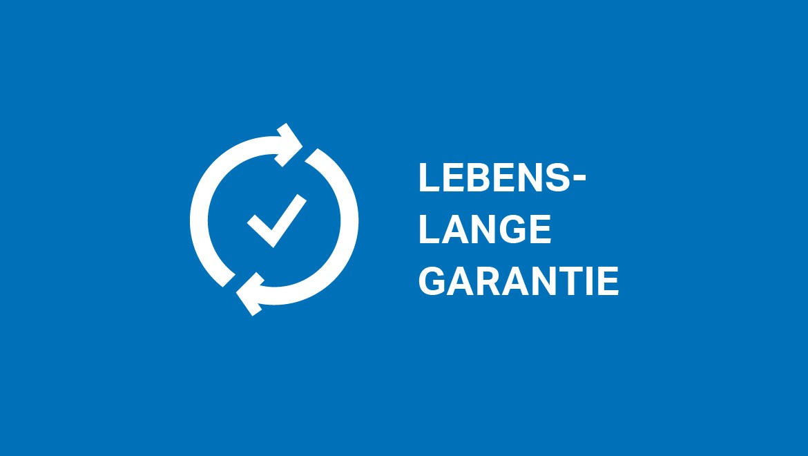 Geberit WC-System: Lebenslange Garantie