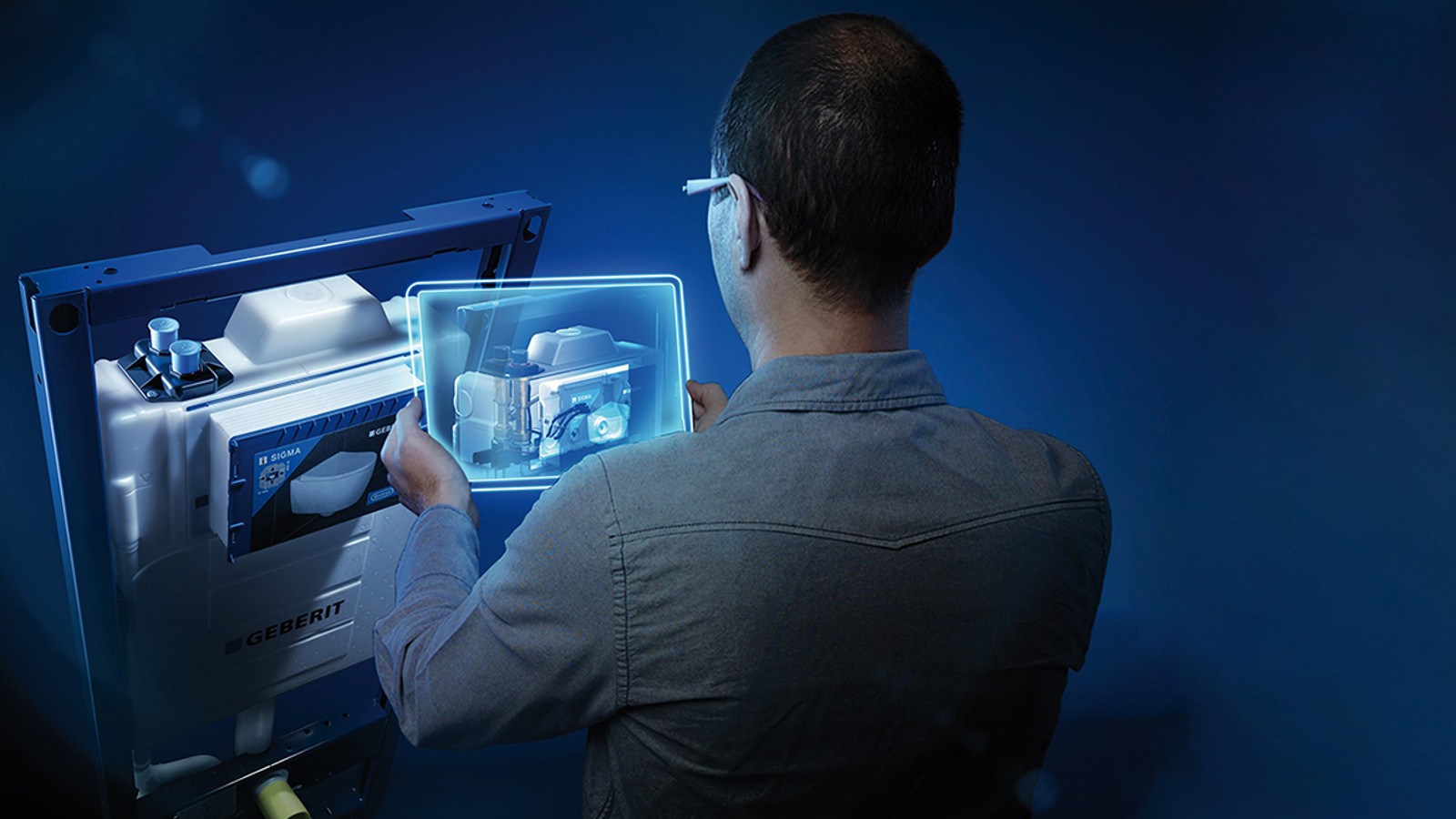 Geberit Sigma UP-Spülkasten mit integrierter Hygienespülung Geberit Sigma UP-Spülkasten mit integrierter Hygienespülung