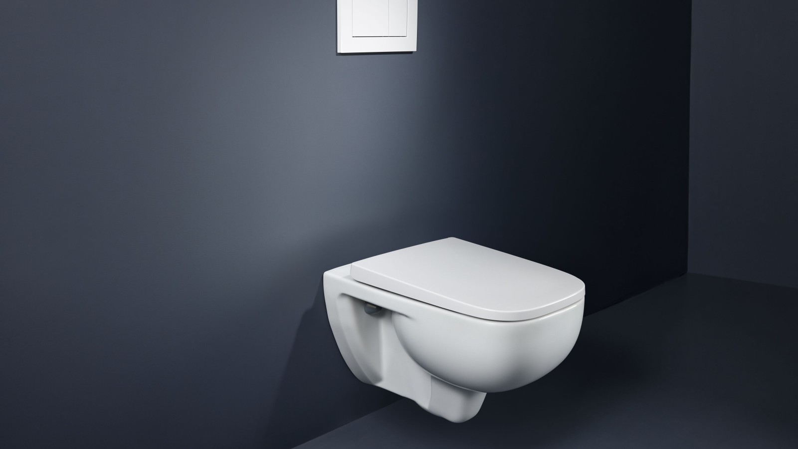 Neuheit 2026: Geberit Renova Plan TurboFlush-WC-Set, eckig