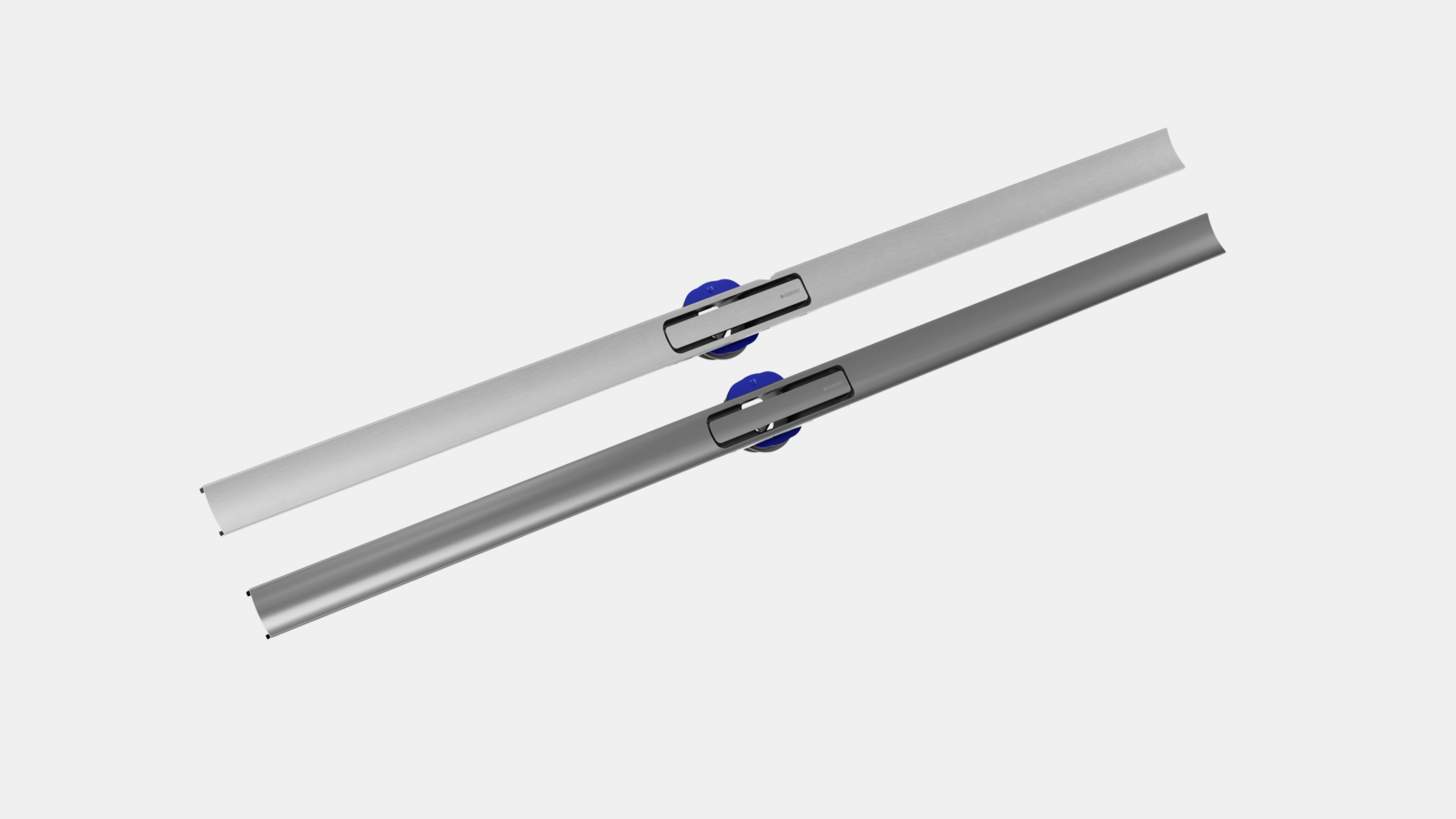 Geberit CleanLine30 Duschrinne in Edelstahl gebürstet und schwarz Geberit CleanLine30 Duschrinne in Edelstahl gebürstet und schwarz