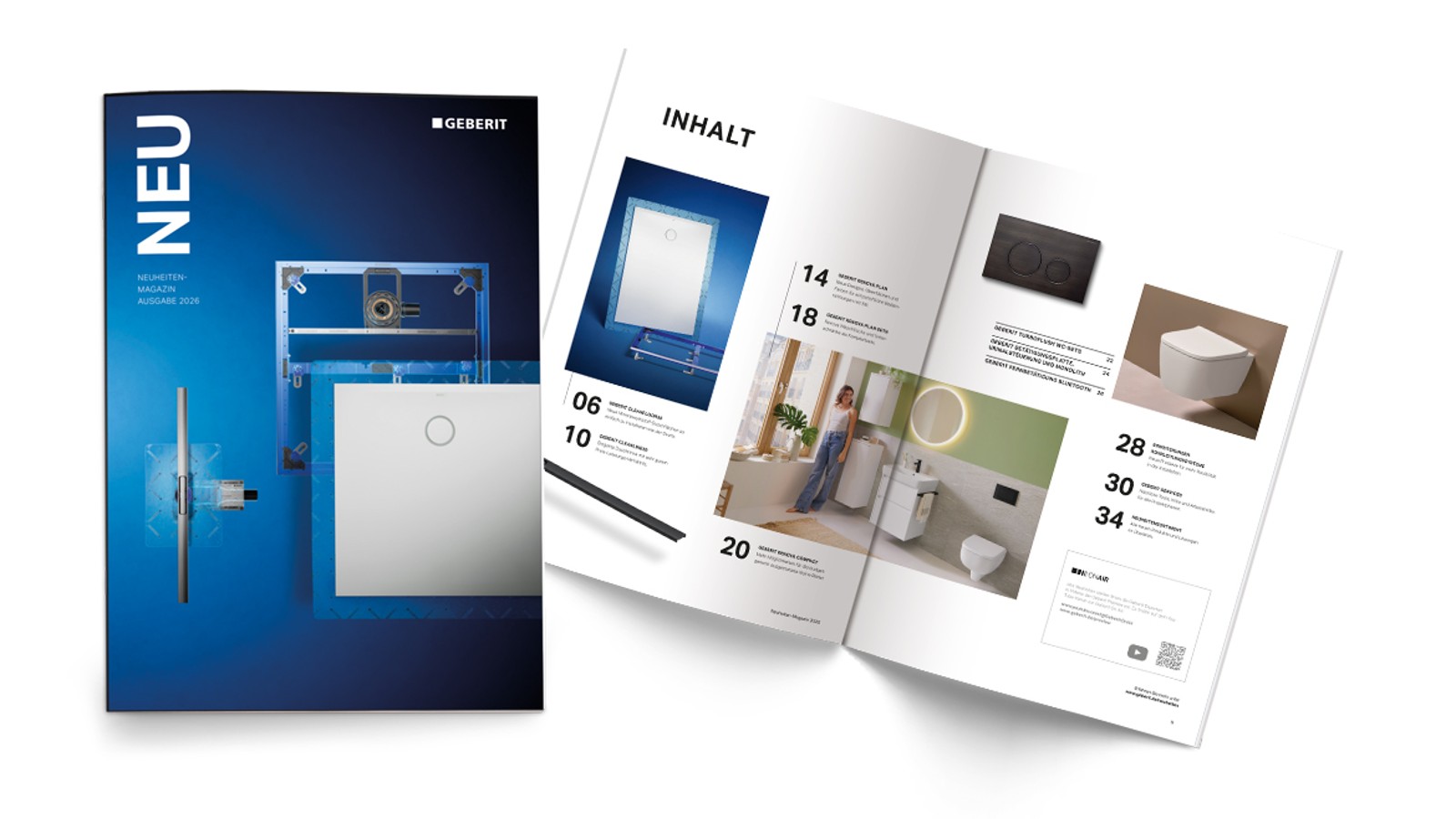 Geberit Neuheiten-Magazin 2026