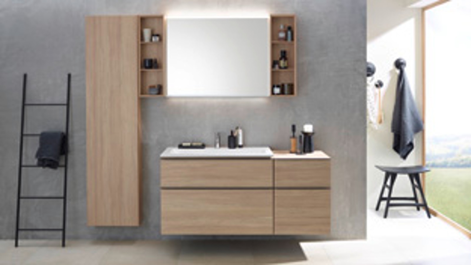 Flexible Kombinationsmöglichkeiten mit Geberit iCon