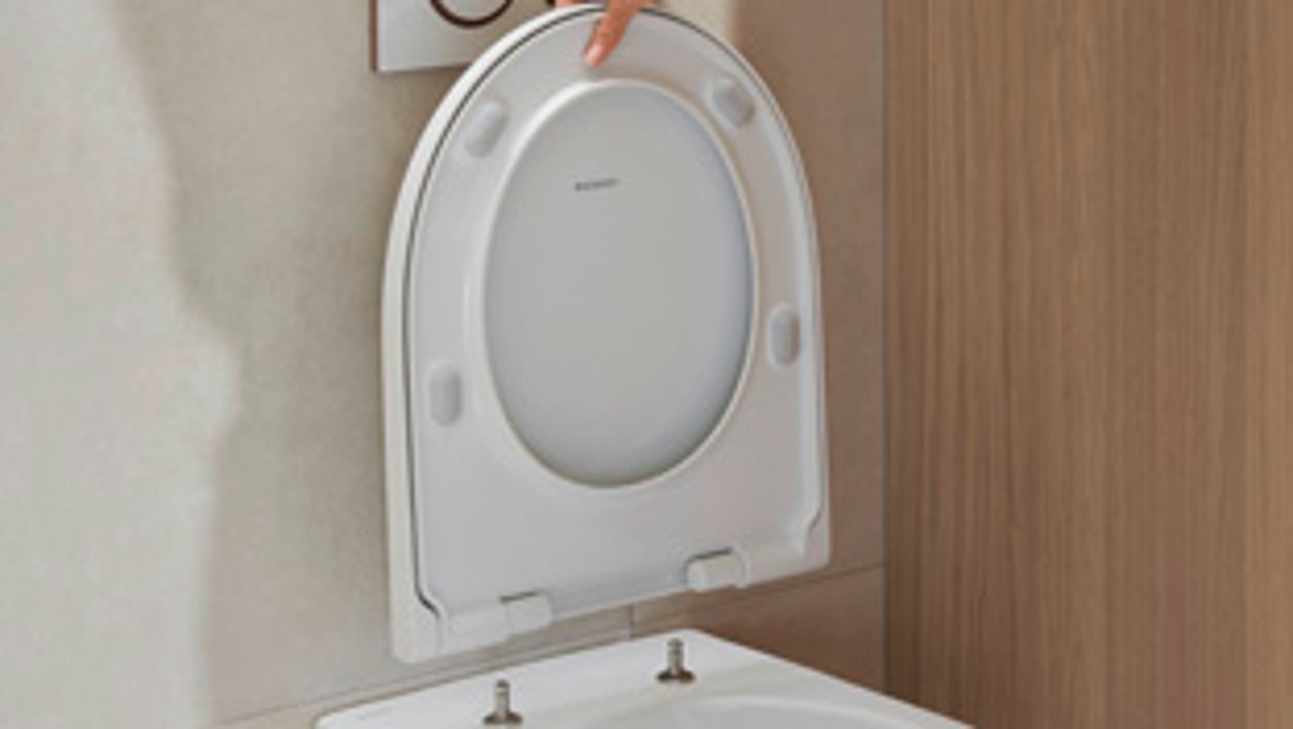 QuickRelease, Geberit iCon mit abnehmbarem WC-Sitz QuickRelease, Geberit iCon mit abnehmbarem WC-Sitz