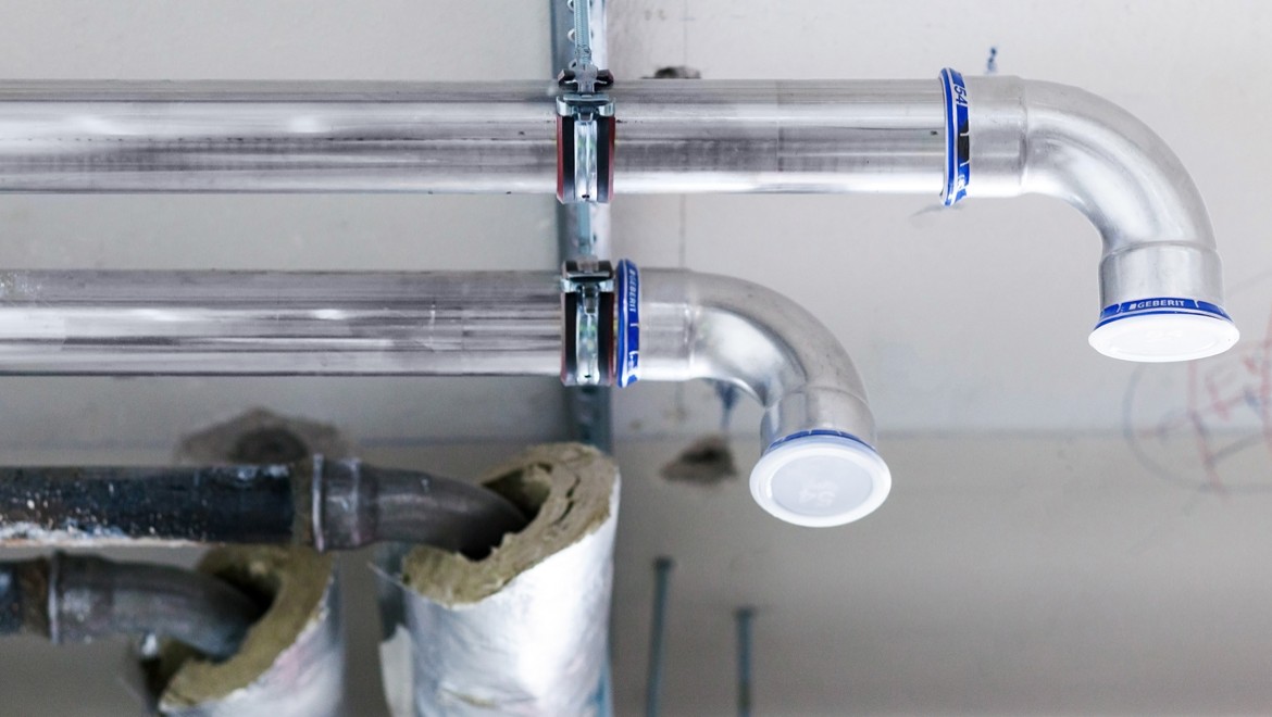 Trinkwasserinstallation mit Geberit Trinkwasserinstallation mit Geberit