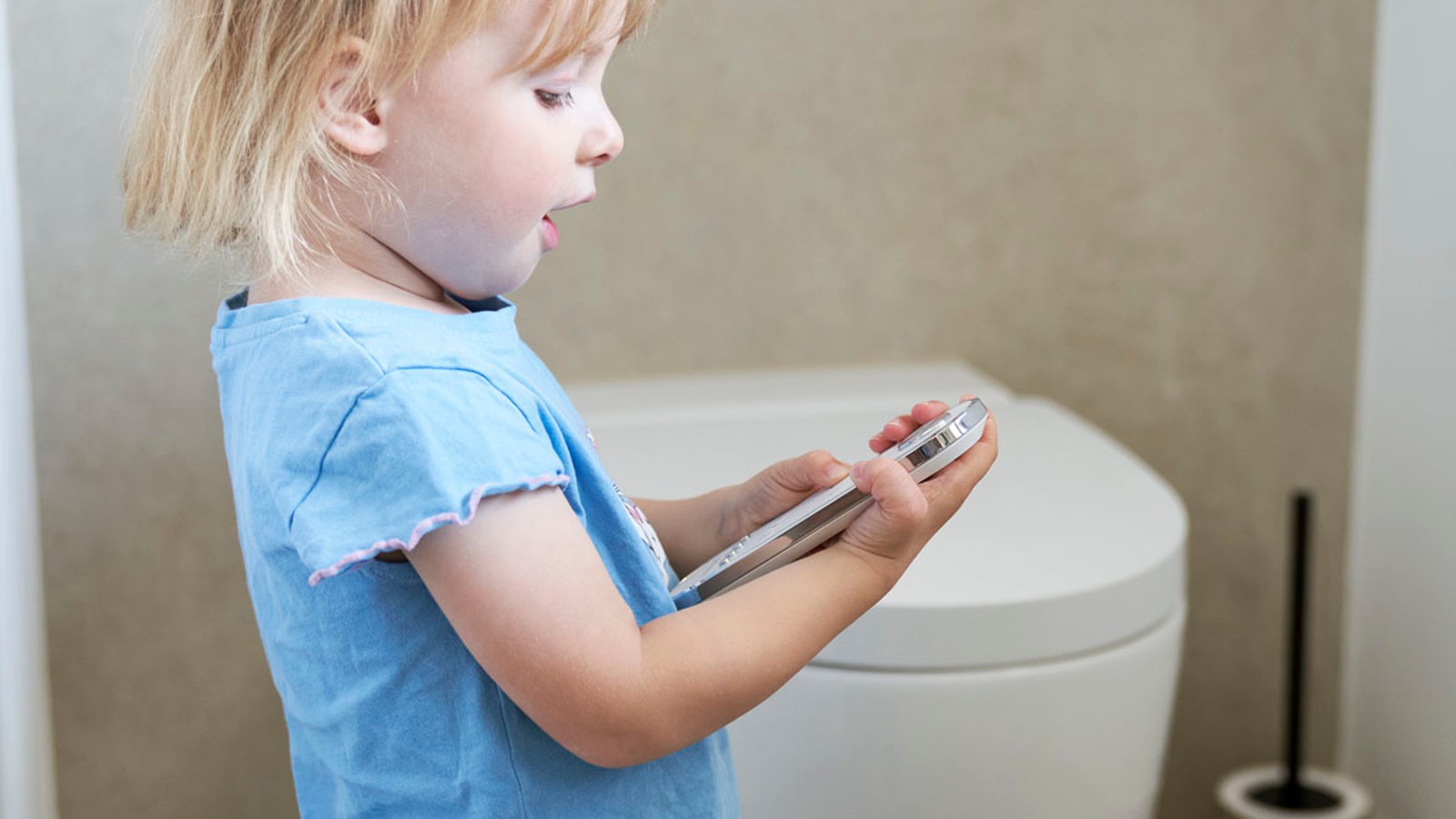 Geberit Dusch-WC mit Kind