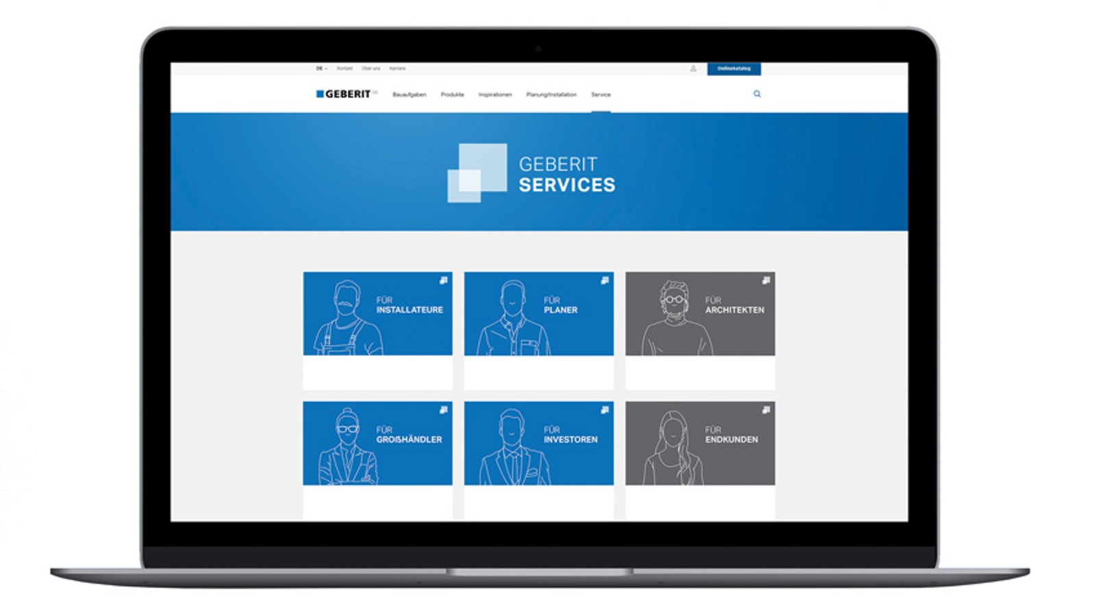 Geberit Serviceportal nach Zielgruppen Geberit Serviceportal nach Zielgruppen