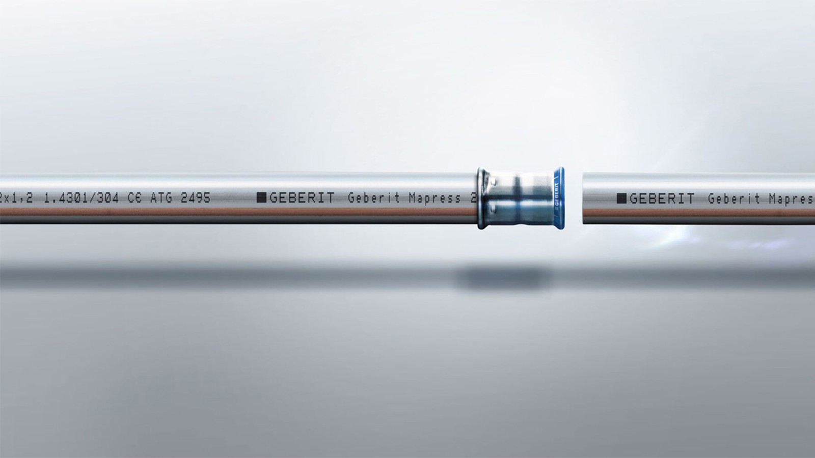 Geberit Mapress Rohrsystem nun auch für Massivdecken zugelassen. Geberit Mapress Rohrsystem nun auch für Massivdecken zugelassen.