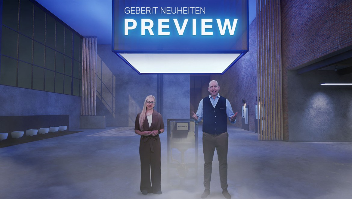 Digitale Geberit Neuheiten Preview 2025