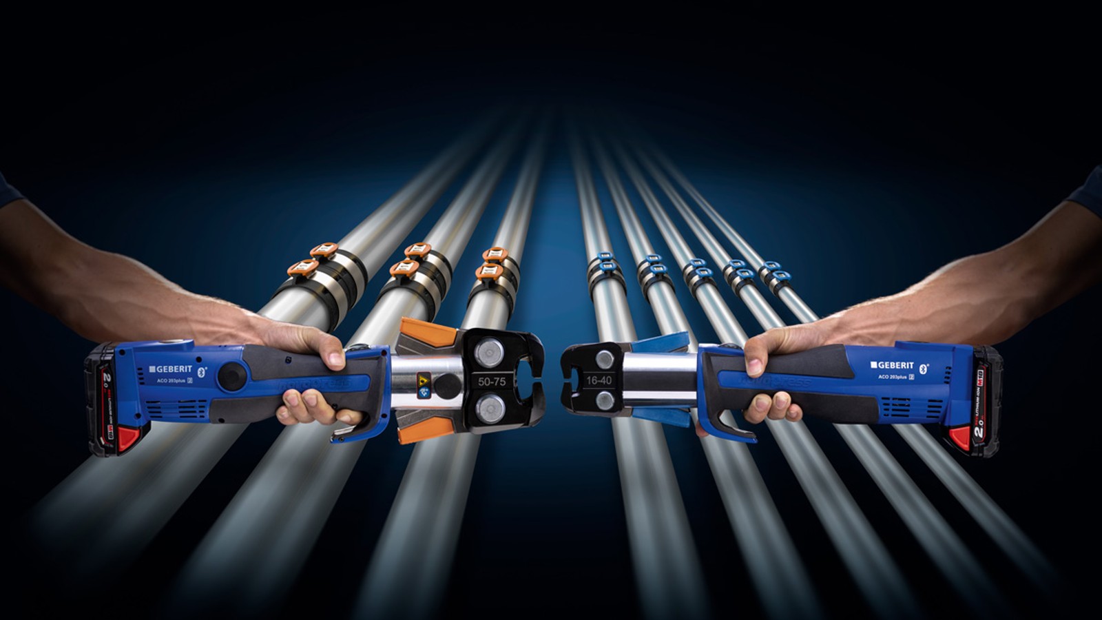 Künftig lässt sich der Übergang von Geberit FlowFit auf nahezu alle gängigen Multilayer-Systeme ganz einfach herstellen. Künftig lässt sich der Übergang von Geberit FlowFit auf nahezu alle gängigen Multilayer-Systeme ganz einfach herstellen.