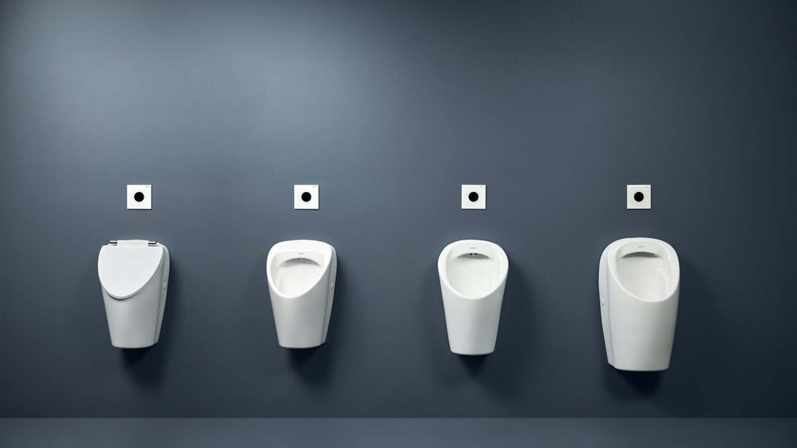 Geberit Renova Urinale in den Größen S, M und L
