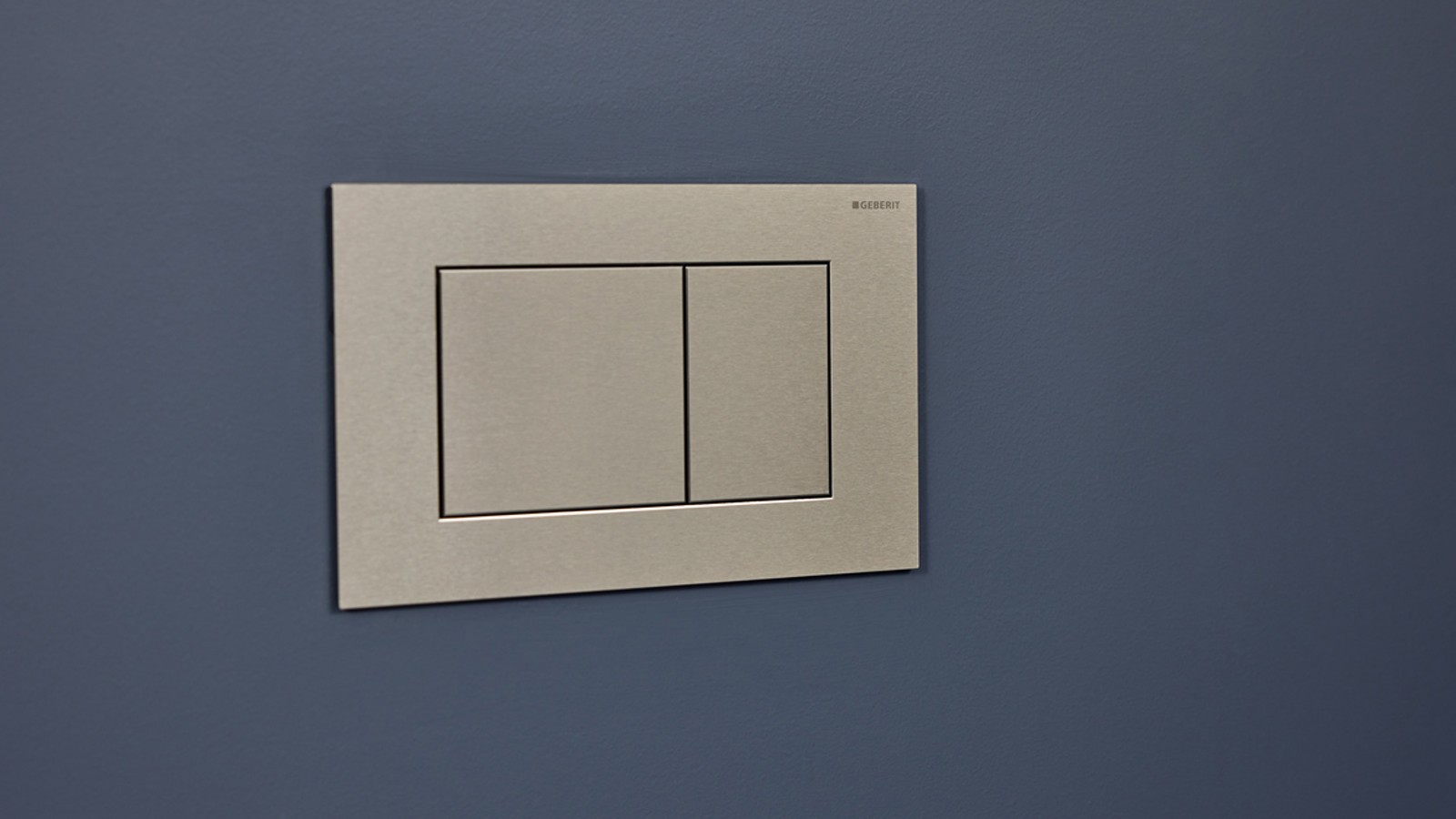 Geberit Sigma40 in Nickel gebürstet Geberit Sigma40 in Nickel gebürstet