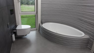 Geberit Dusch-WC AquaClean Mera Comfort mit WhirlSpray-Duschtechnologie und Warmluftföhn, mit einer WC-Sitz-Heizung und einer berührungslosen WC-Deckel-Automatik