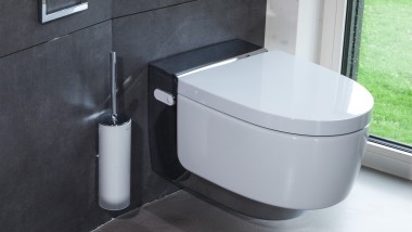 Dusch-WC Geberit AquaClean Mera Comfort im 3D Haus Dusch-WC Geberit AquaClean Mera Comfort im 3D Haus