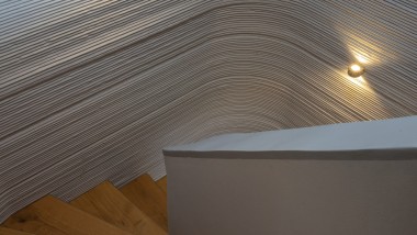 Gedruckte Wände im 3D Haus