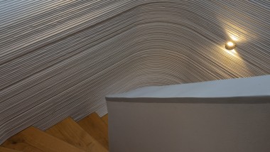Gedruckte Wände im 3D Haus Gedruckte Wände im 3D Haus