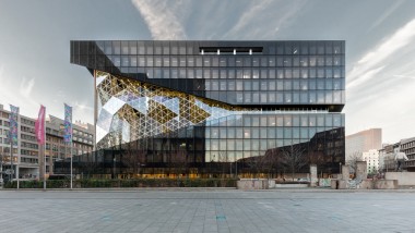 Von Rem Koolhaas entworfener Axel-Springer-Neubau in Berlin
