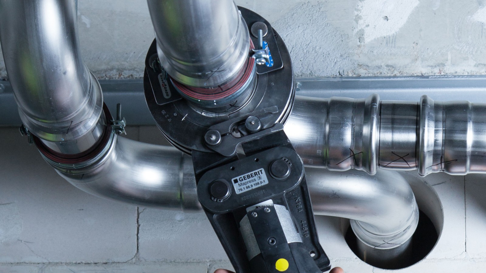 Presssystem Mapress von Geberit