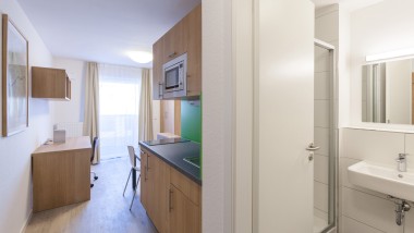 Apartments im Cubus130 in Frankfurt