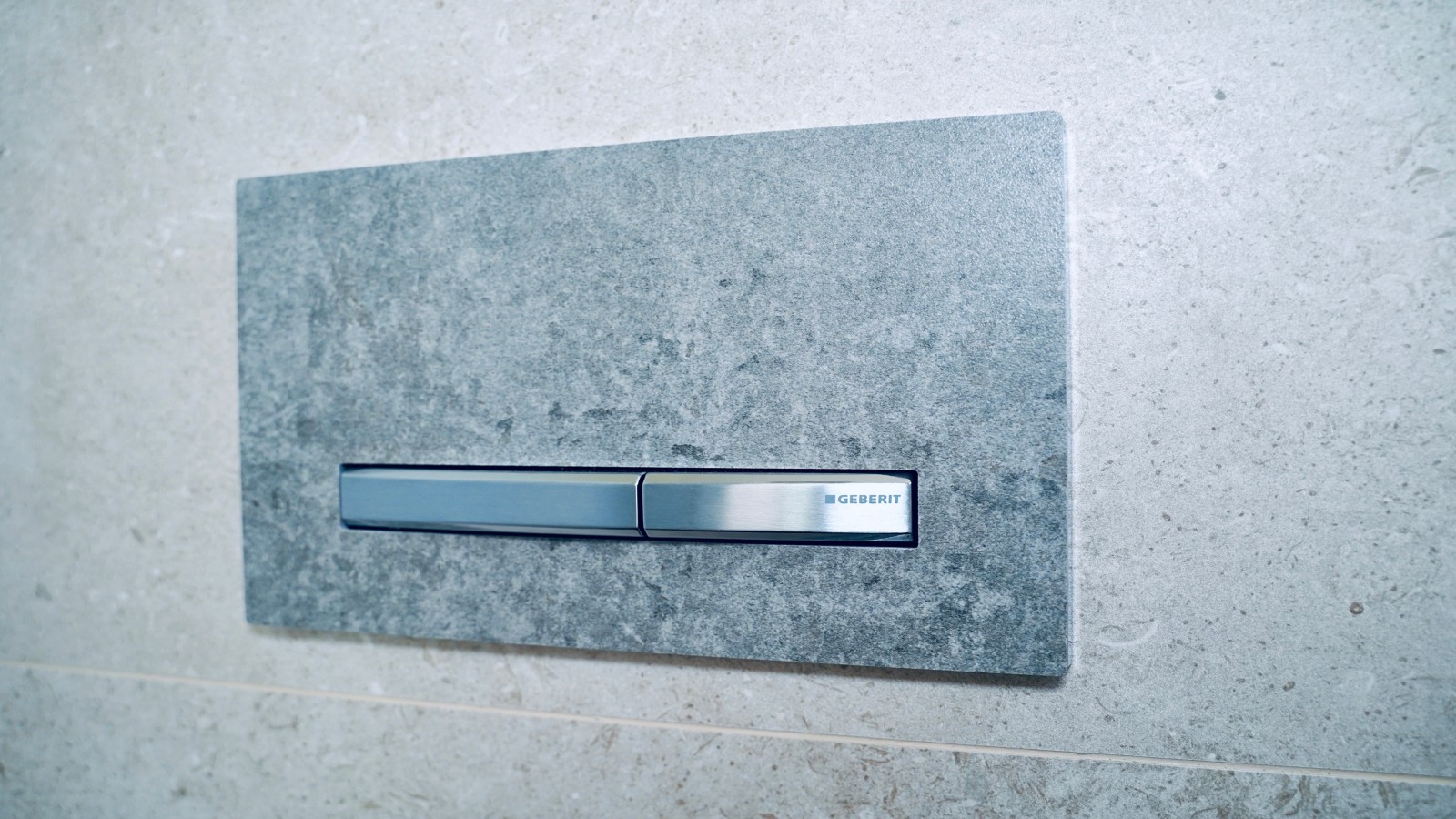 Betätigungsplatte Geberit Sigma50 in Betonoptik