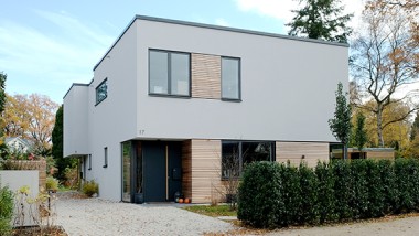 Doppelhaus der Familie Müller-Wiefel im Bauhausstil
