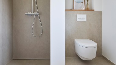 Duschrinne CleanLine80, Dusch-WC AquaClean Mera Comfort