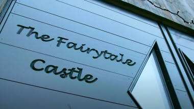 Ausschnitt der Tür des Fairytale Castle