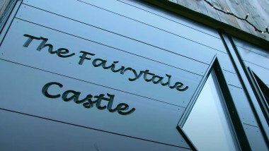 Ausschnitt der Tür des Fairytale Castle Ausschnitt der Tür des Fairytale Castle