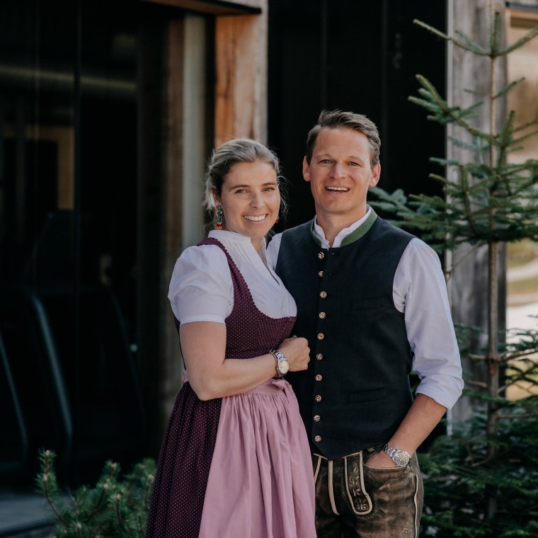 Christina und Christoph Schmuck (© Naturhotel Forsthofgut Leogang)