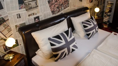 Zimmer „British Flair“ im Hotel Rosenhof (© Hotel Rosenhof)