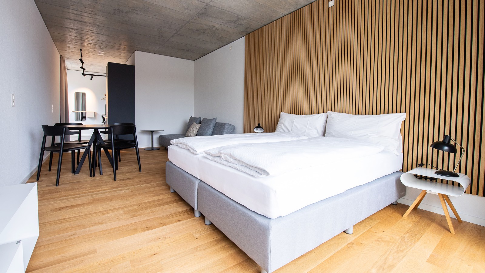 Die stilvoll eingerichteten Apartments im Aparthotel Il Momento.