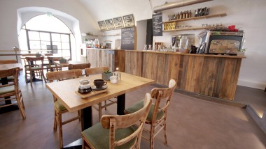 Café „Kaffeeküche“ in Cham
