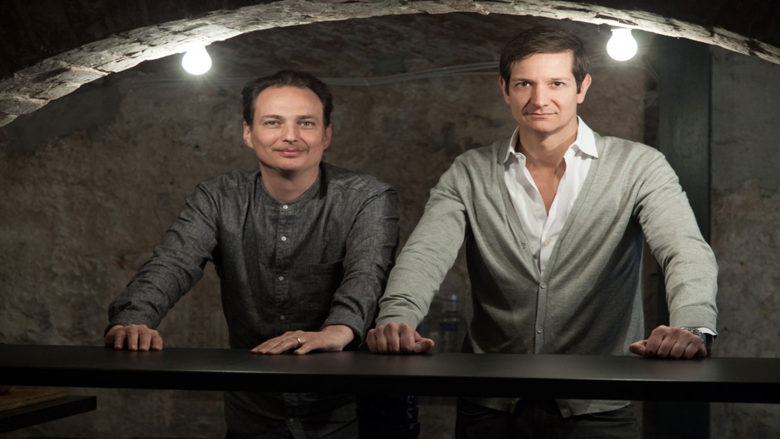 Jan Kage (links) und André Kanya, Artspace KanyaKage, Berlin-Kreuzberg Jan Kage (links) und André Kanya, Artspace KanyaKage, Berlin-Kreuzberg