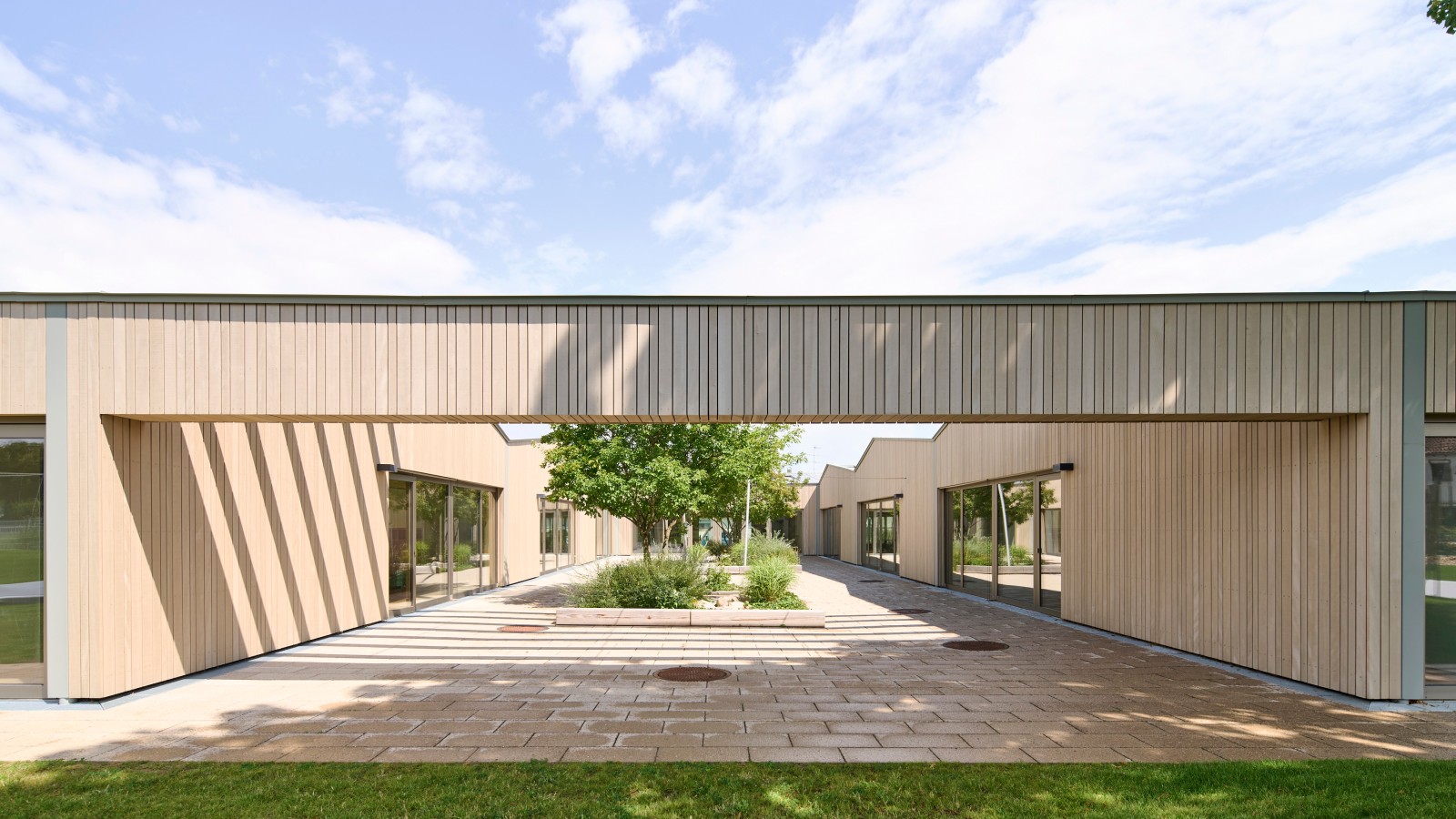 Das Außenfoyer der Kita Das Außenfoyer der Kita