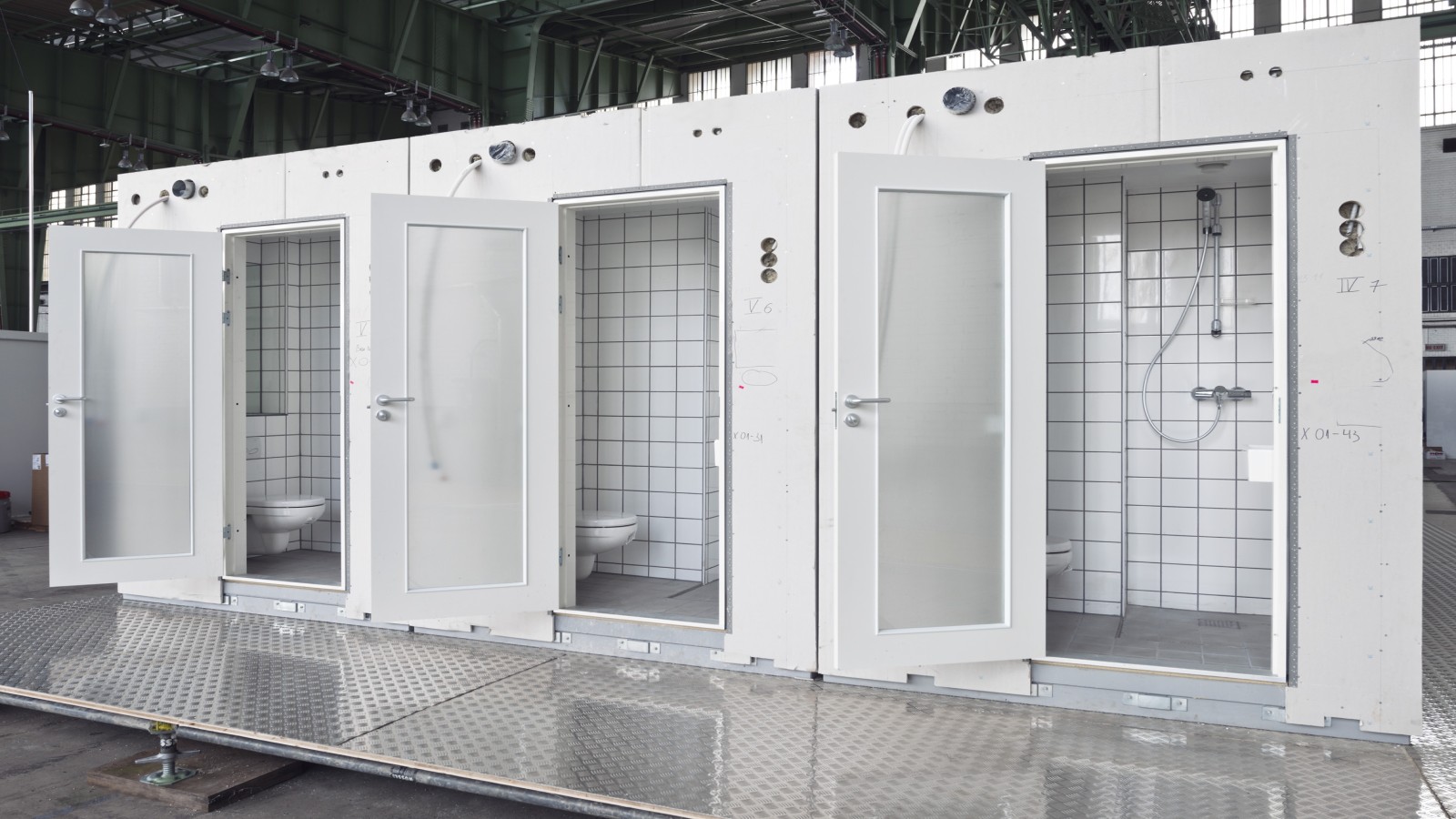 Hotelboxen, Flughafen Tempelhof-Berlin